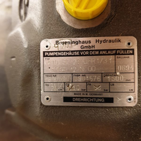 A10VSO28DFR1/31R-PRA12N00 REPAIR - Afbeelding 2