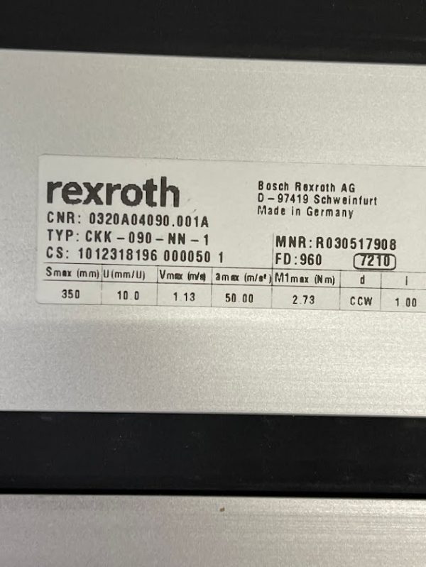 R030517908 COMPACT MODULE CKK-090-NN-1 - Afbeelding 2