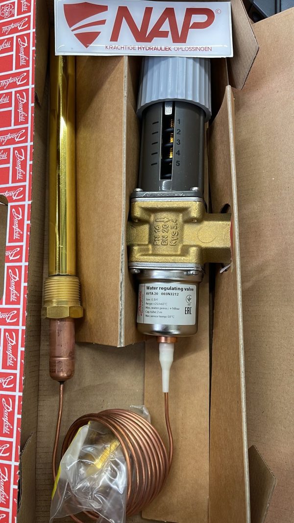 Danfoss Water Valve AB21-22/10-20 R900002319 AVTA20 003N3212 PN16DN20KVS 3,4 Thermostatic valves * Verkocht mei'23