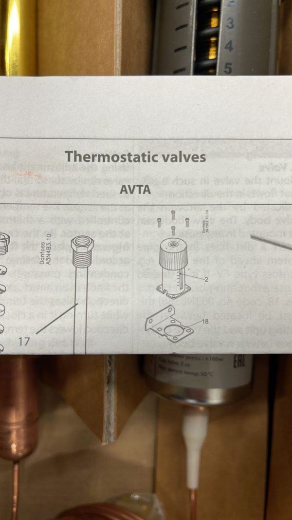 Danfoss Water Valve AB21-22/10-20 R900002319 AVTA20 003N3212 PN16DN20KVS 3,4 Thermostatic valves * Verkocht mei'23 - Afbeelding 3