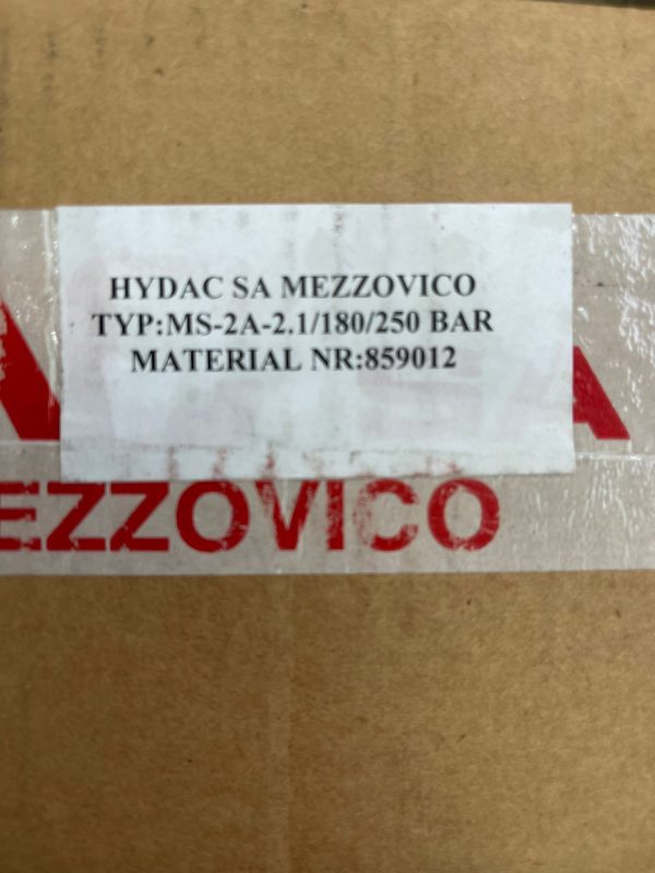 Hydac SA MEZZOVICO MS-2A.21/180/ 250 bar 859012 R900422148 Multi circuit - Afbeelding 5