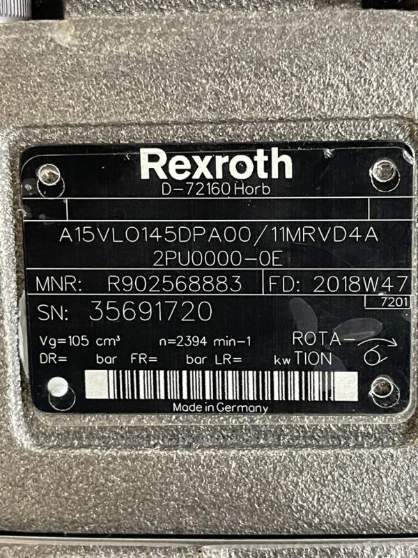 R902568883 A15VLO145DPAOO/ 11MRVD4A2PUOOOO-OE 35691720 - Afbeelding 3