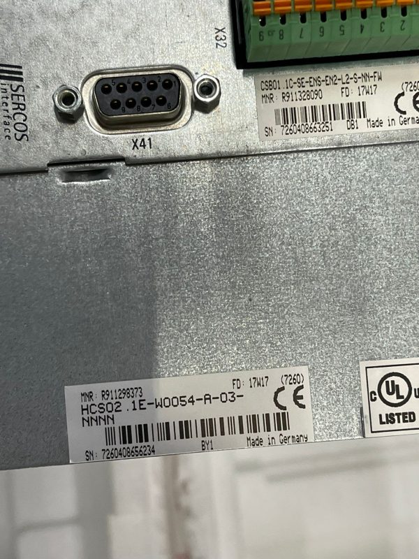 R911328090 STUUREENHEID CSB01.1C-SE-ENS-EN2-L2-S-NN-FW R911298373 COMPACT OMVORMER HCS02.1E-W0054-A-03-NNNN R911337778 - Afbeelding 2