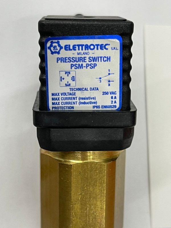 R913026944 Elettrotec Pressure Switch PSM-PSP 250 VAC IP65EN60529 - Afbeelding 2
