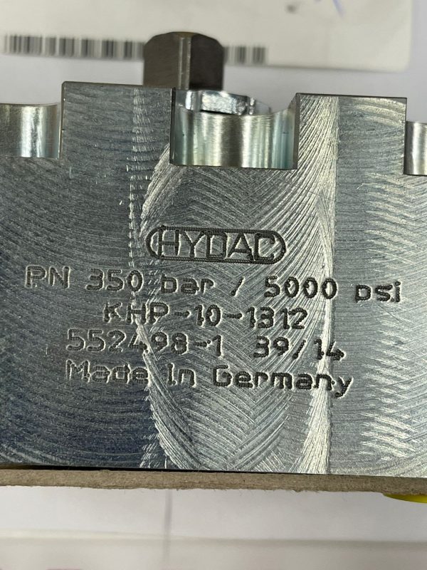 R987024261 BALL VALVE KHP-10-1312 -02X-G Hydac 552498-1 - Afbeelding 3