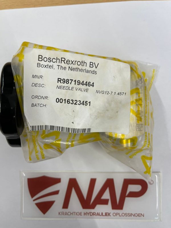 SV332G12-7 PN40013-1328c Needle Valve R987194464 NVG12-7 1.4571 - Afbeelding 3