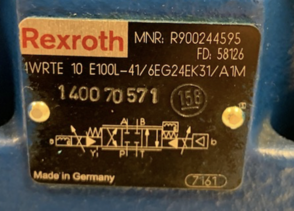 4WRTE 10 E100L-41/6EG24EK31/A1M R900244595 * verkocht - Afbeelding 2