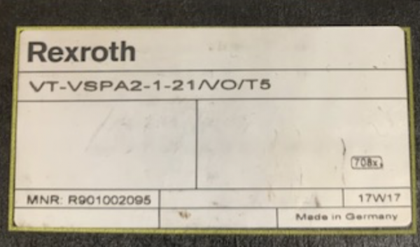 VT-VSPA2-1-21/VO/T5 R901002095 - Afbeelding 2