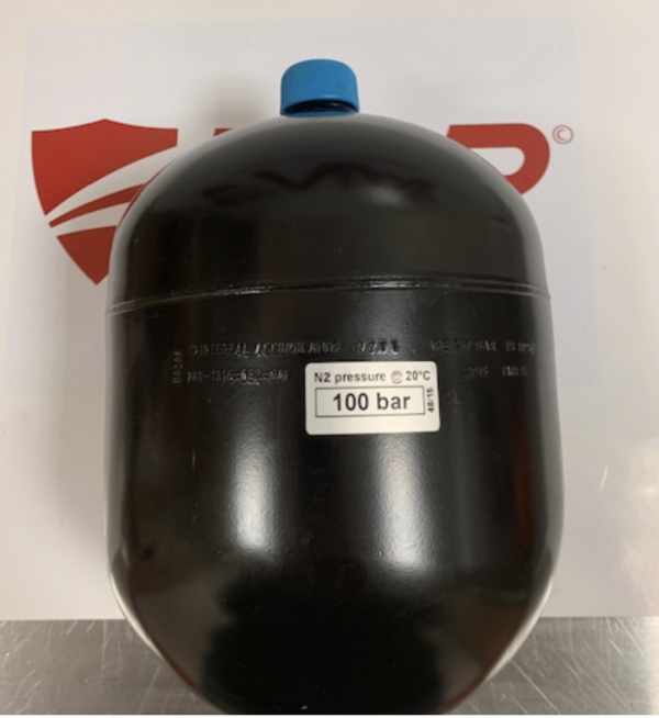 Membraam accumulator 2/8L PS 100bar FA/N2-GAS