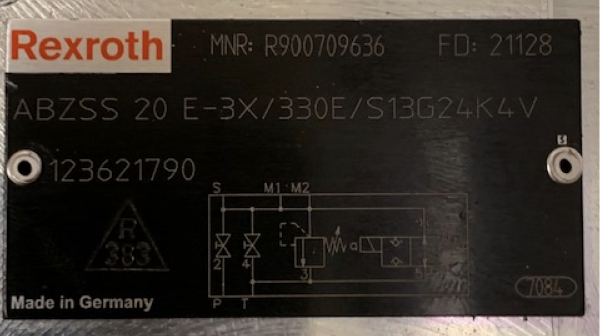 ABZSS 20E-3X/330E/S13G24K4V R900709636 - Afbeelding 2