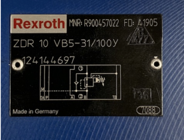 ZDR10VB5-31/100Y R900457022 - Afbeelding 2