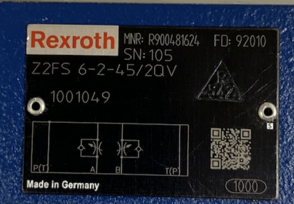 Z2FS6-2-45/2QV R900481624 - Afbeelding 2
