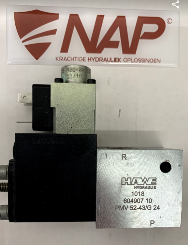 HAWE Hydraulik 1018 604907 10 PMV 52-43/G 24 P