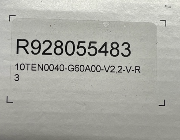 R928055483 10TEN0040-G60A00-V2,2-V-R