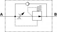 R900572182 FLOW-CONTROL VALVE 2FRM 6 K2-1X/32QRV