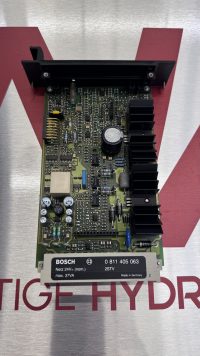 0811405063 VALVE AMPLIFIER VT-VRRA 1-527-20/V0/2STV	2STV Netz 24V= (nom.)	max. 37VA Refurbished